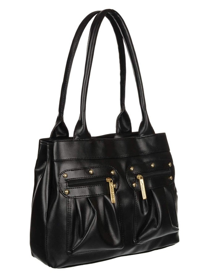 تاشين حقيبة يد/حقيبة كتف نسائية من TASCHEN مزودة بسحابين أماميين - Image 2